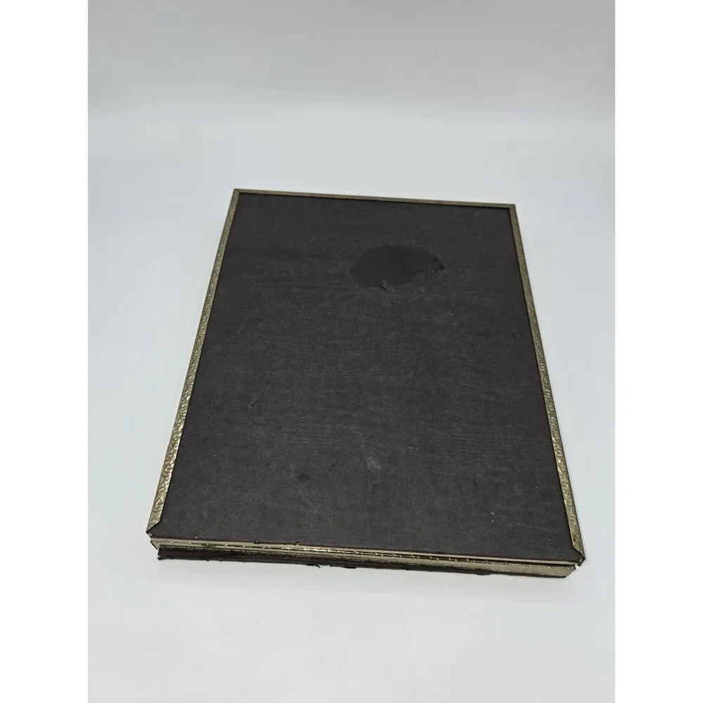 Vintage Goldtone Metal Double Picture Frame for 8x10‎